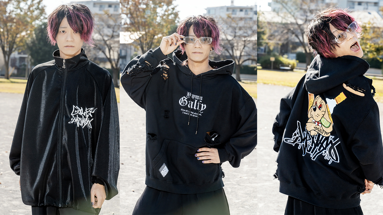 夕闇に誘いし漆黒の天使達 × GALFY × GEKIROCK CLOTHINGのスペシャル