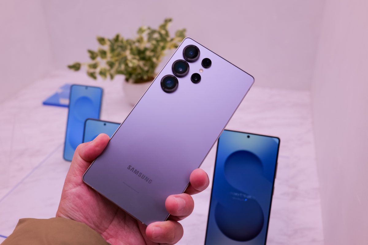 新たに5,000万画素の超広角カメラ機能を搭載した「Galaxy S25 Ultra