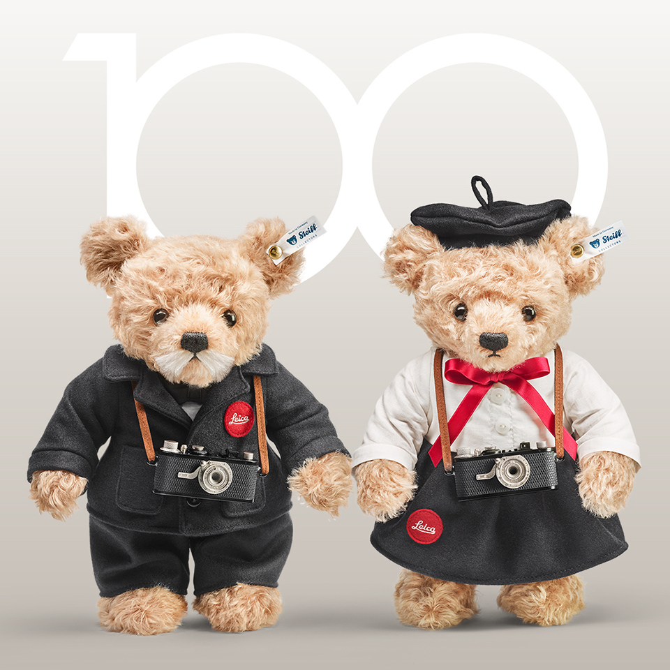 シュタイフとコラボしたテディベアも！「ライカI」誕生100周年記念