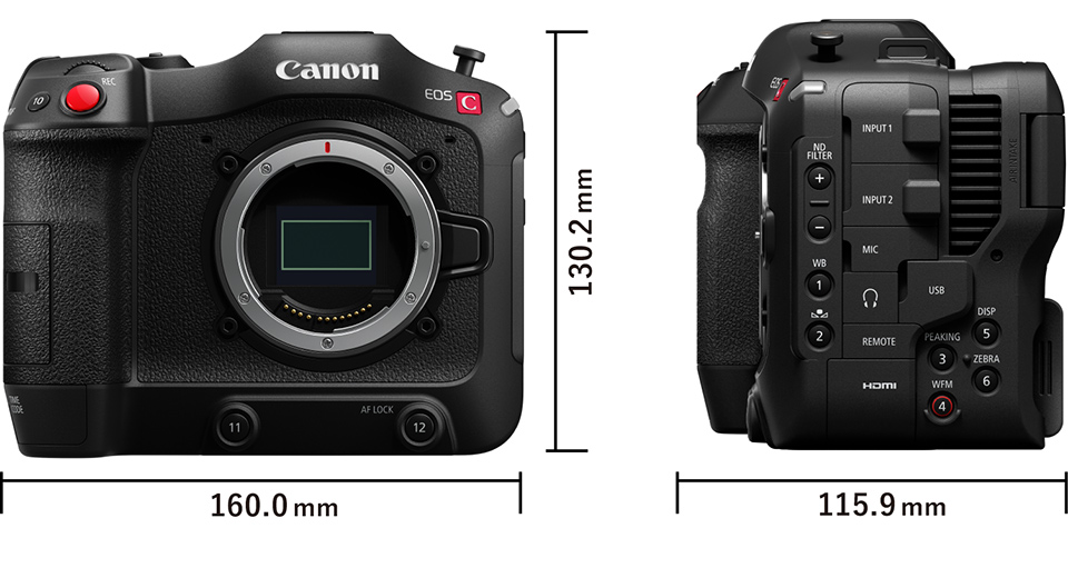 RFレンズを装着可能、キヤノン CINEMA EOS初のRFマウント採用シネマ