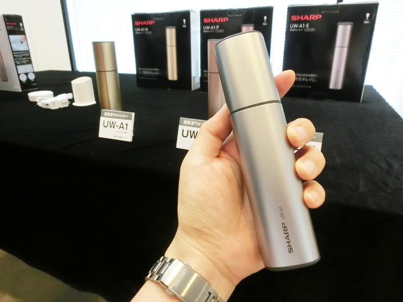 超音波ウォッシャー」は携帯洗濯機の市場をどう変える? ライバル