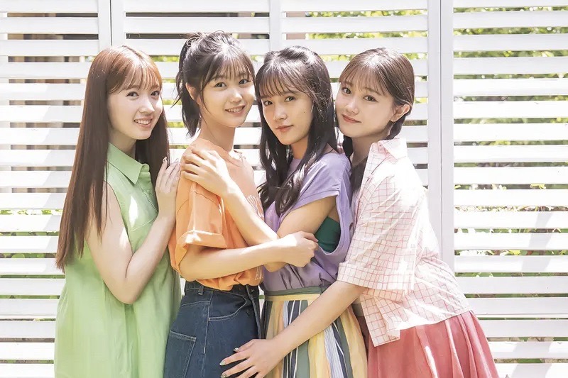 つばきファクトリー・山岸理子＆小野田紗栞＆河西結心＆八木栞が