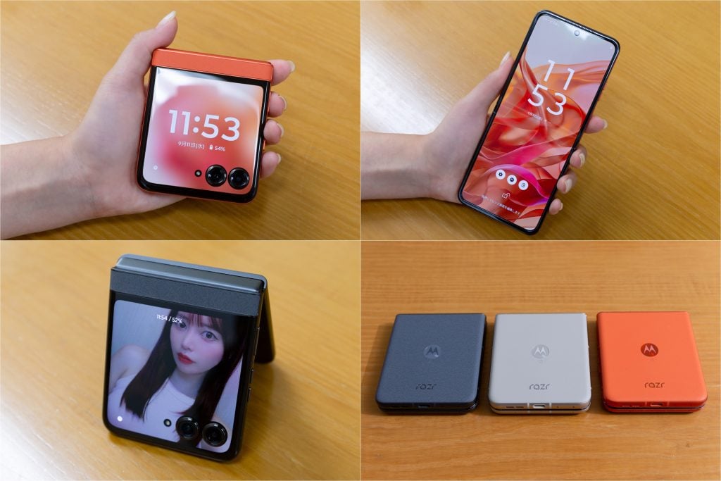 折りたたみスマートフォン「motorola razr 50/50s」が推し活にピッタリ
