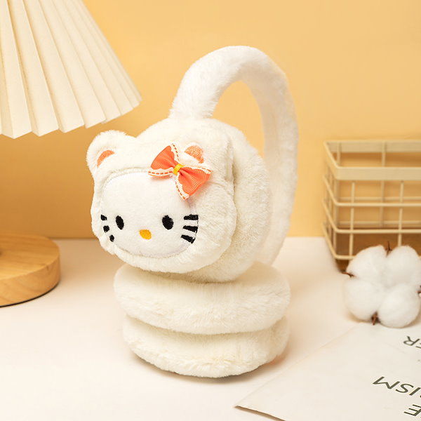 Qoo10] サンリオ 新品 ins 【3日出荷】裏地フリースニ