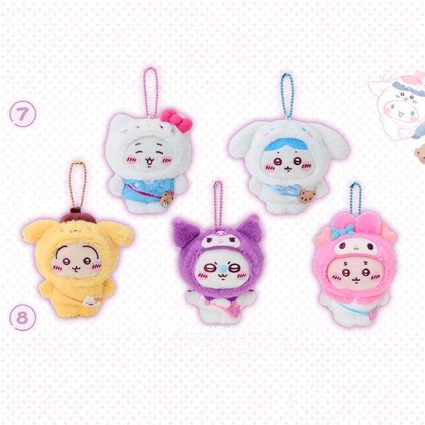 Qoo10] ハチワレ うさぎ ちいかわ ぬいぐるみキ