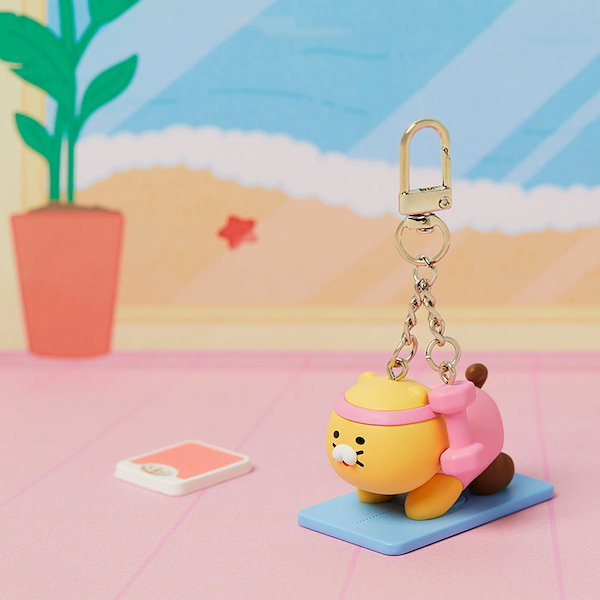 Qoo10] カカオフレンズ チュンシクスポーツ フィギュアキーリング