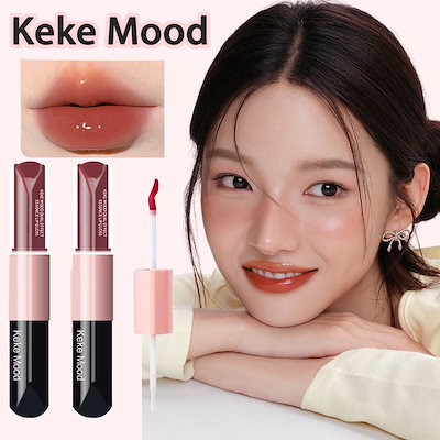 Qoo10] Mooekiss 双頭口紅唇釉精華推薦マットリップ リップ
