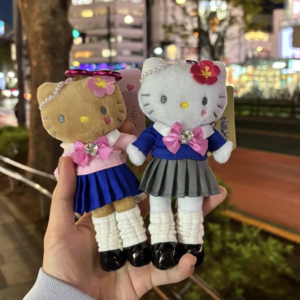 Qoo10] 高校制服脚長ハローキティバッグストラップ