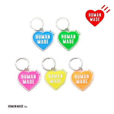 Qoo10] HUMAN MADE ヒューマンメイド ハート キーリング キ