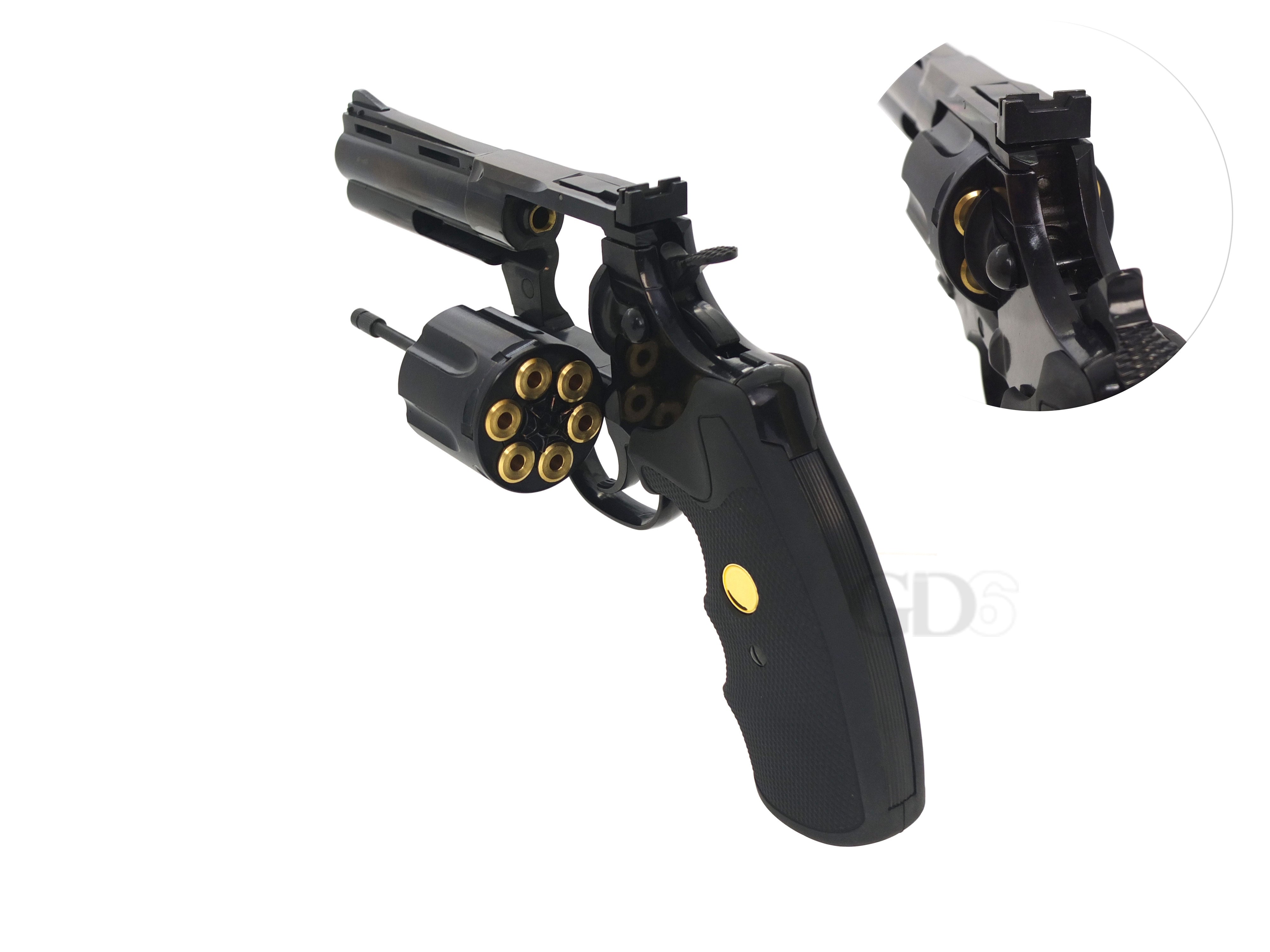 KING ARMS コルト パイソン .357 マグナム 4インチ CO2ガスリボルバー