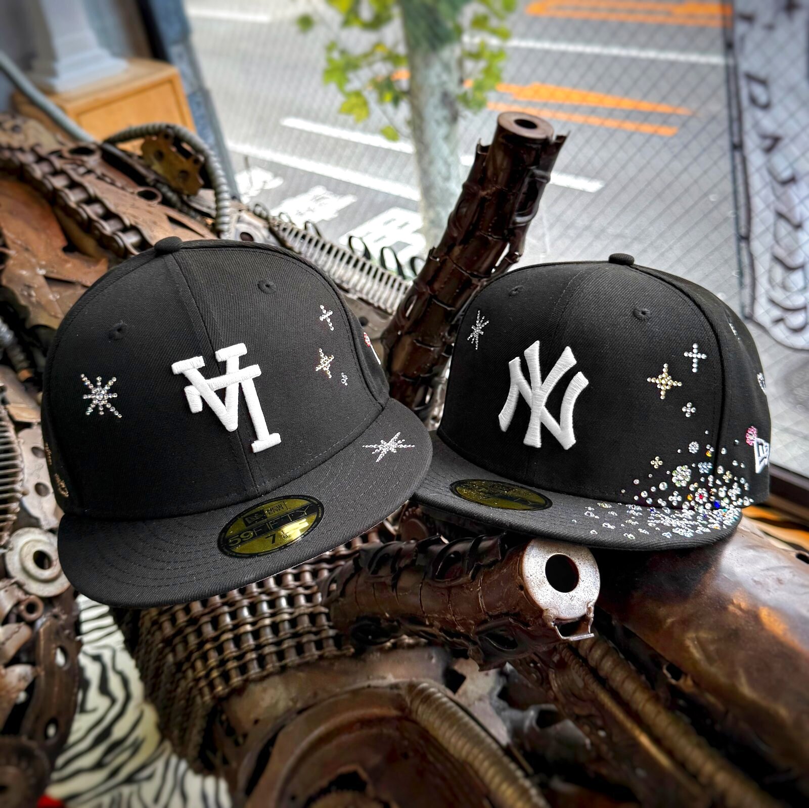 Jewel cap ジュエルキャップ NEWERA ニューエラ スワロフスキー