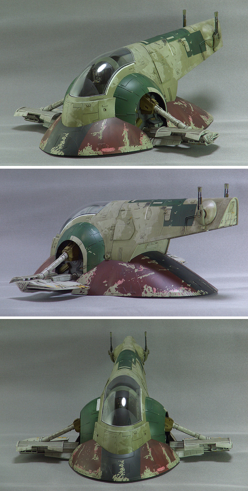 1/72 スレーブⅠ(ボバ・フェットバージョン): G-CUBE製作日誌