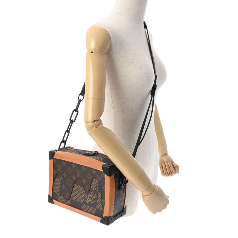 ルイヴィトンジャイアント ソフトトランク NIGOコラボ 14137 ブラウン