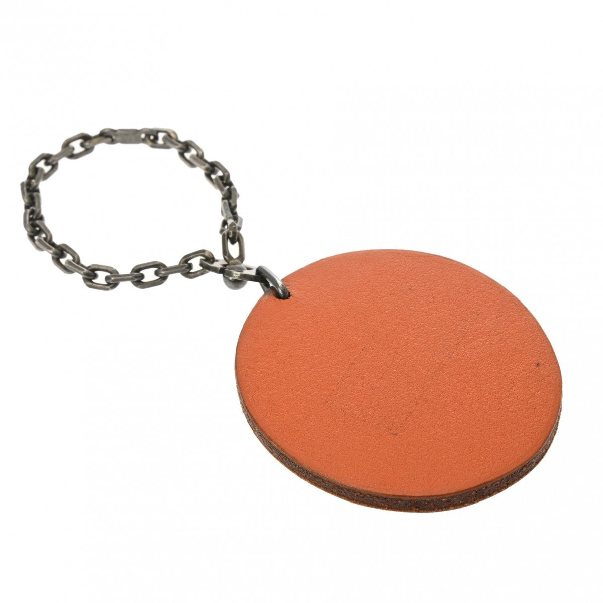 エルメスキーホルダー オレンジモチーフ オレンジ/緑 ユニセックス