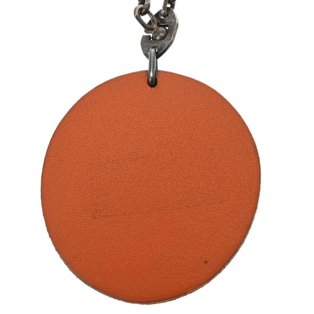 エルメスキーホルダー オレンジモチーフ オレンジ/緑 ユニセックス