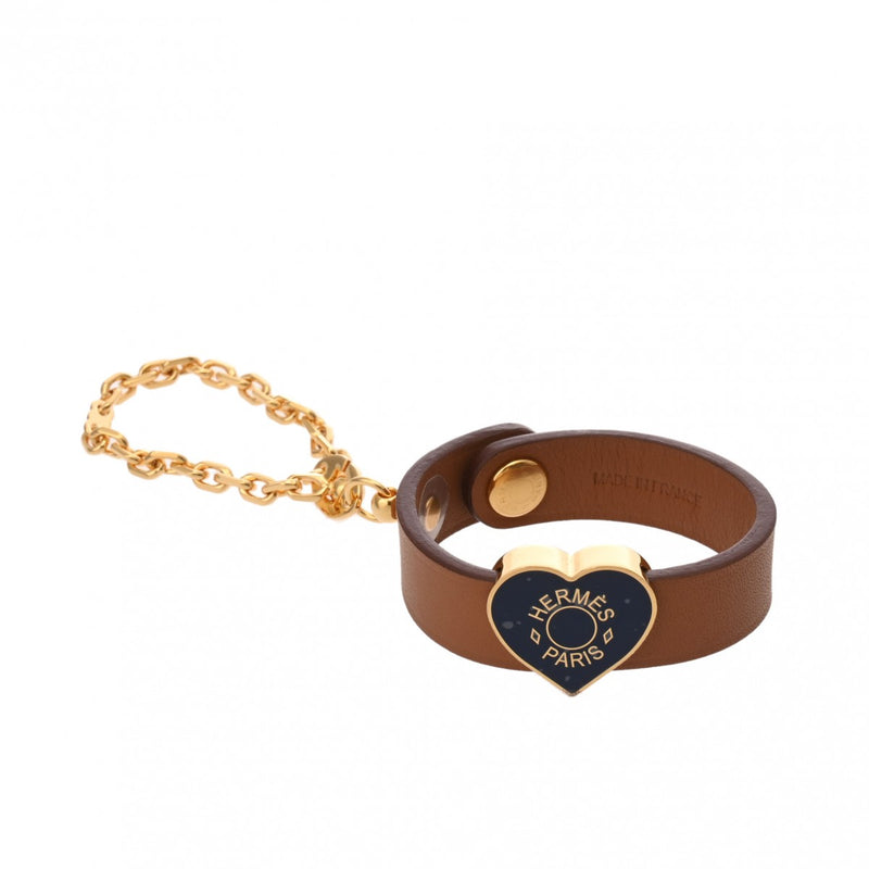 エルメス グローブホルダー ハートモチーフ ゴールド/ゴールド金具