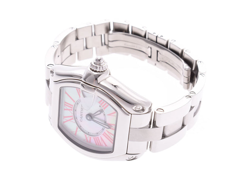 カルティエ ロードスターSM クリスマス限定 シェル文字盤 メンズ