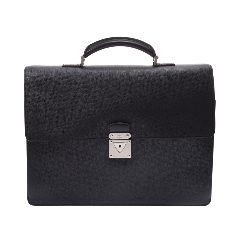 ルイヴィトンロブスト1 14136 アルドワーズ（黒） メンズ レザー