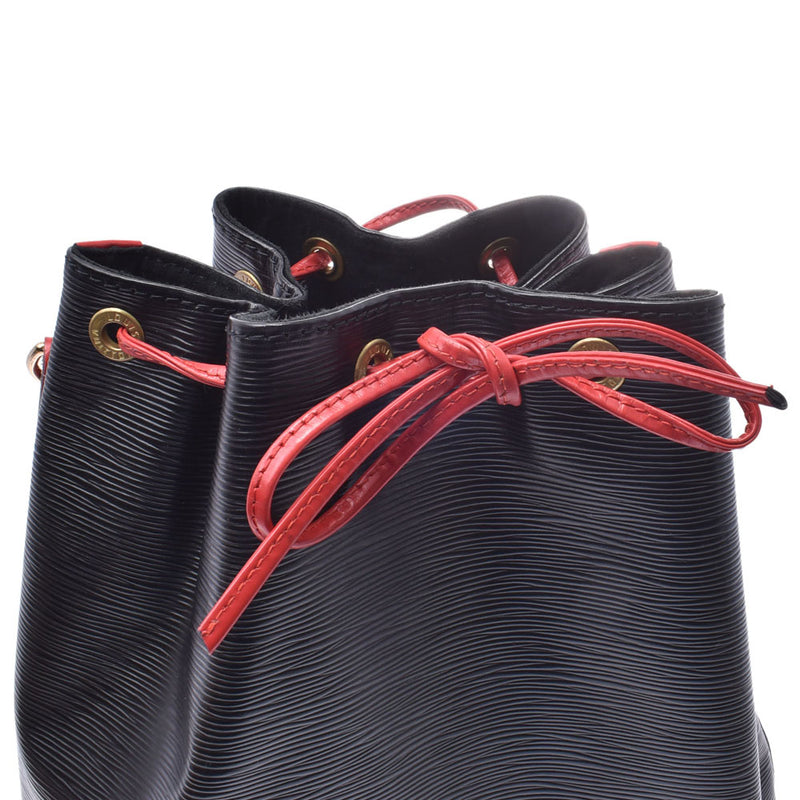 ルイヴィトンノエ 14127 バイカラー(赤/黒) レディース エピレザー