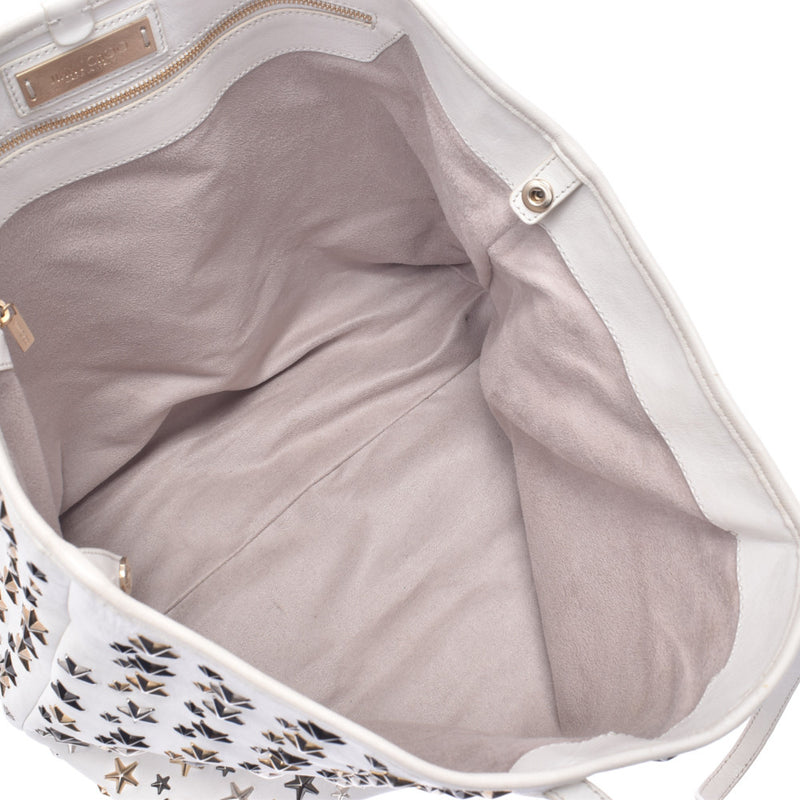 ジミーチュウサシャM スタースタッズ 白 マルチスタッズ ユニセックス