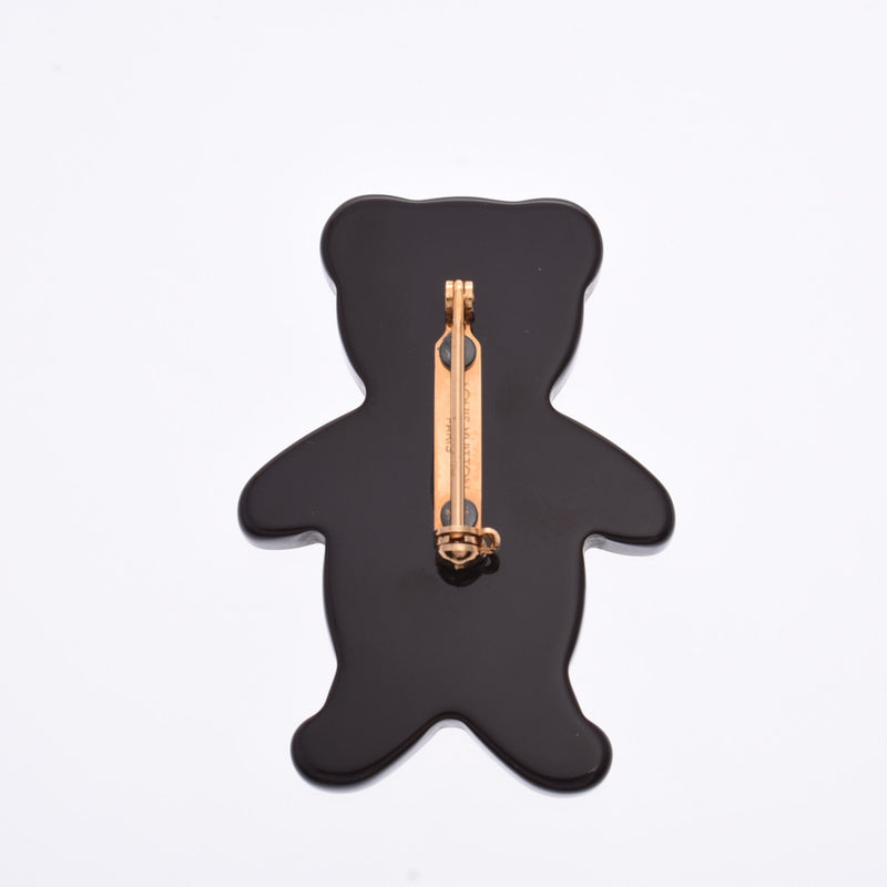 ルイヴィトンブロッシュ ヌヌール テディベアセット 2006年限定 茶