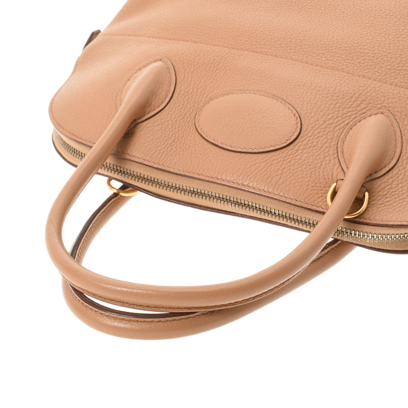 エルメスボリード31 2WAY タバックキャメル ゴールド金具 □L刻印(2008