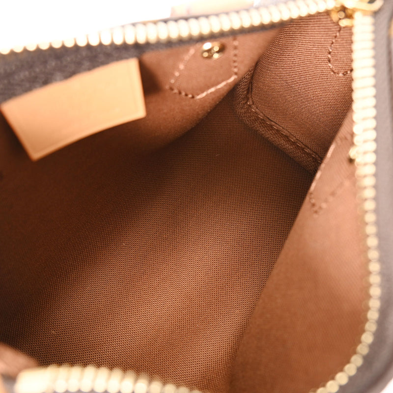 ルイヴィトンナノスピーディ 14145 ブラウン レディース モノグラム