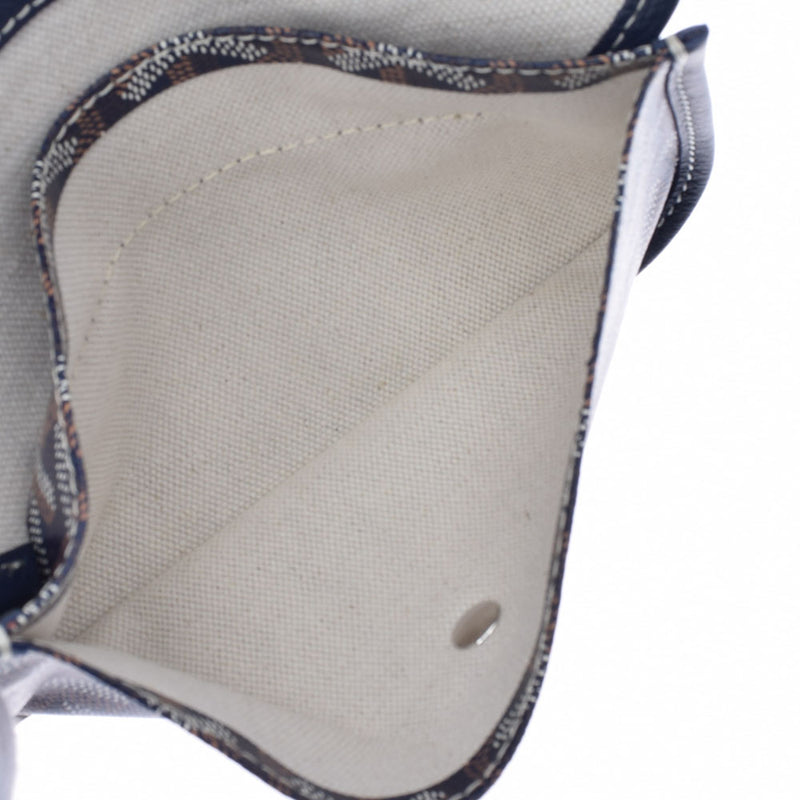 ゴヤールサンルイ PM ネイビー ユニセックス PVC トートバッグ GOYARD