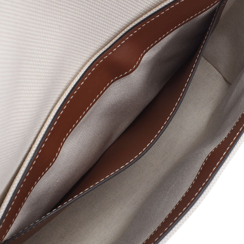 バーバリーホースフェリープリント クロスボディバッグ ナチュラル