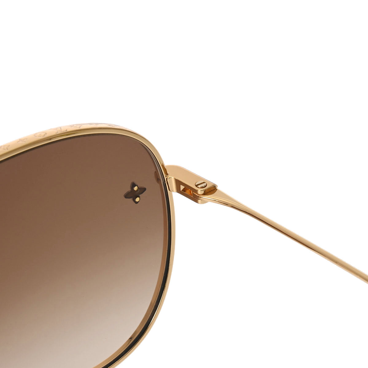 ルイヴィトンLVパイロット ティアドロップ グラデーションブラウン