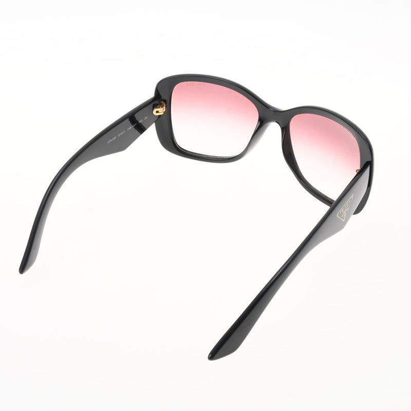 プラダトライアングルロゴ サングラス 黒 レディース プラスチック