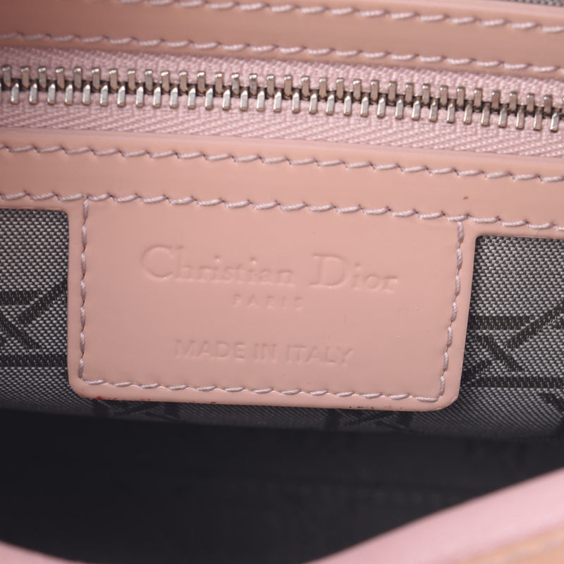 クリスチャンディオールレディディオール 2WAYバッグ ピンクベージュ