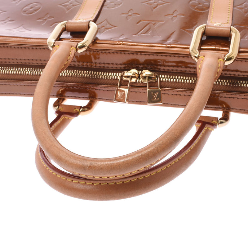 ルイヴィトンヴァンダム 14125 ブロンズ メンズ モノグラムヴェルニ