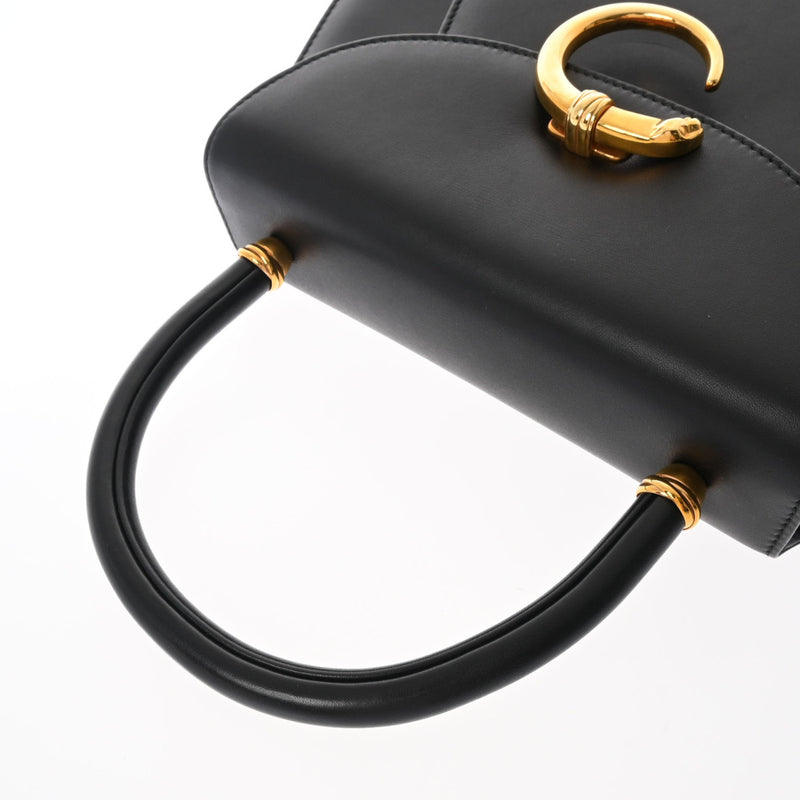 カルティエパンテール バッグ ブラック ゴールド金具 レディース