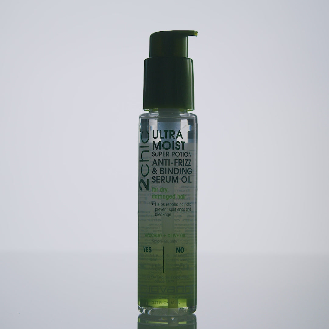2chic® ULTRA-MOIST SUPER POTION ANTI-FRIZZ & BINDING SERUM OIL