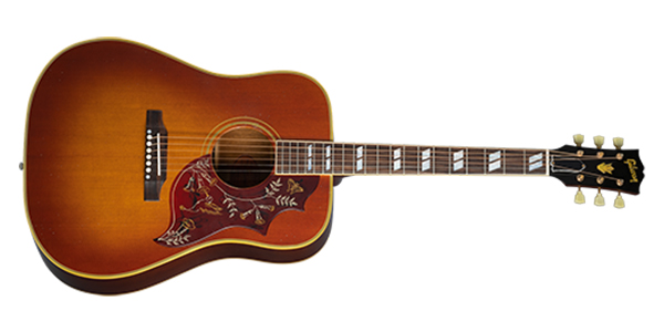 1960 Hummingbird Heritage Cherry Sunburst Light Aged | Gibson Japan
