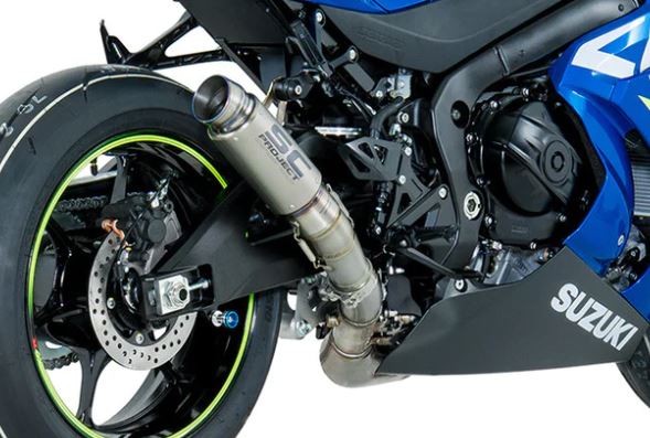 SCプロジェクト Suzuki GSX-R1000 17-22 GP70-R スリップオン チタン