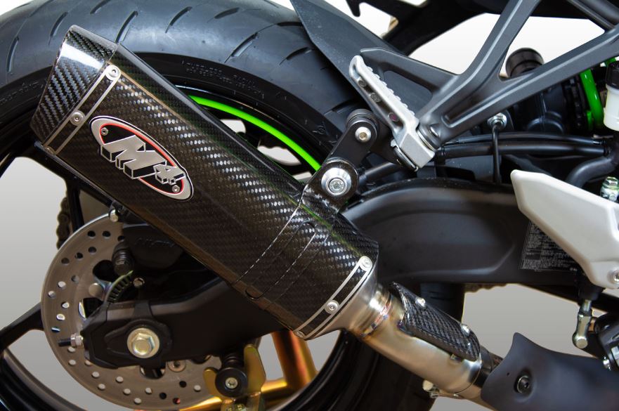 M4 Exhaust Ninja ZX-4R/SE/RR 2023-2026 スリップオン X-96 カーボン