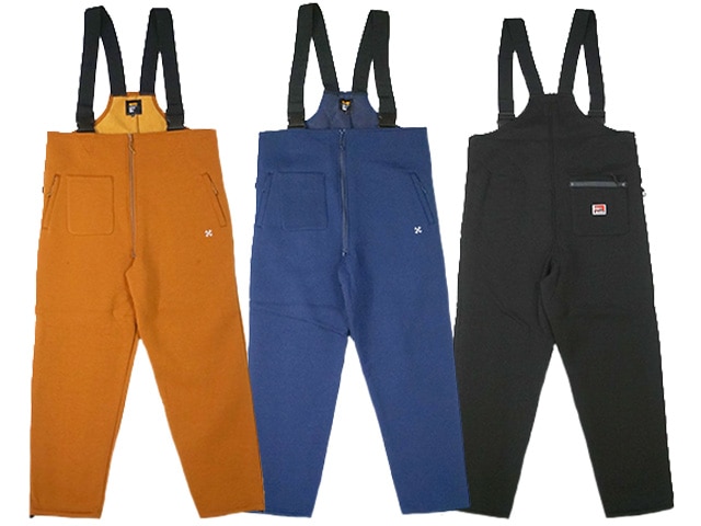 全3色【BLUCO/ブルコ】2024AW「Bonding Knit Overall/ボンディング