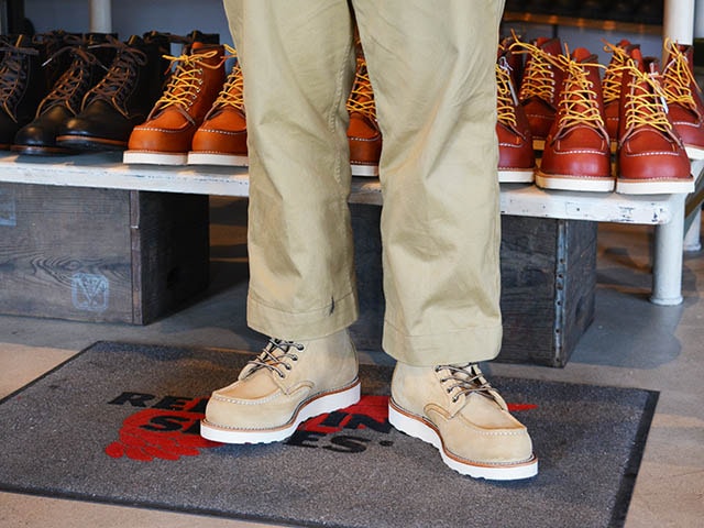 RED WING/レッドウイング】「6 inch Irish Setter”Moc Toe”/6インチ