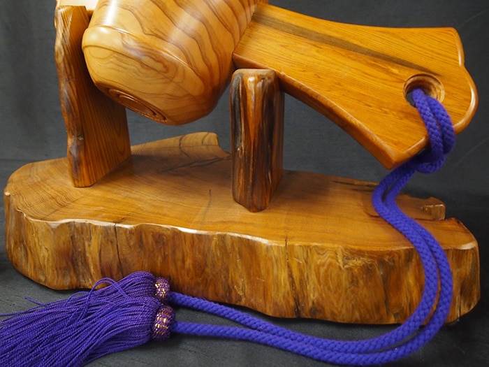 屋久杉打ち出の小槌（台付き）060 | その他屋久杉製品 | 屋久杉堂