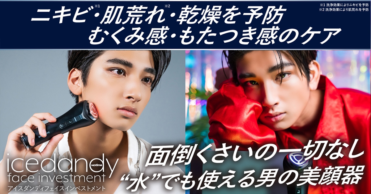 公式サイト》アイスダンディ 美顔器 フェイス インベストメント