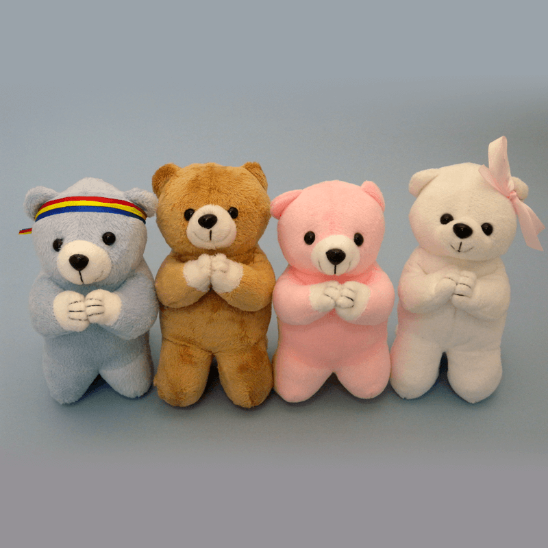 創価学会仏壇仏具【唱題くまさん（小）】赤澤朝陽