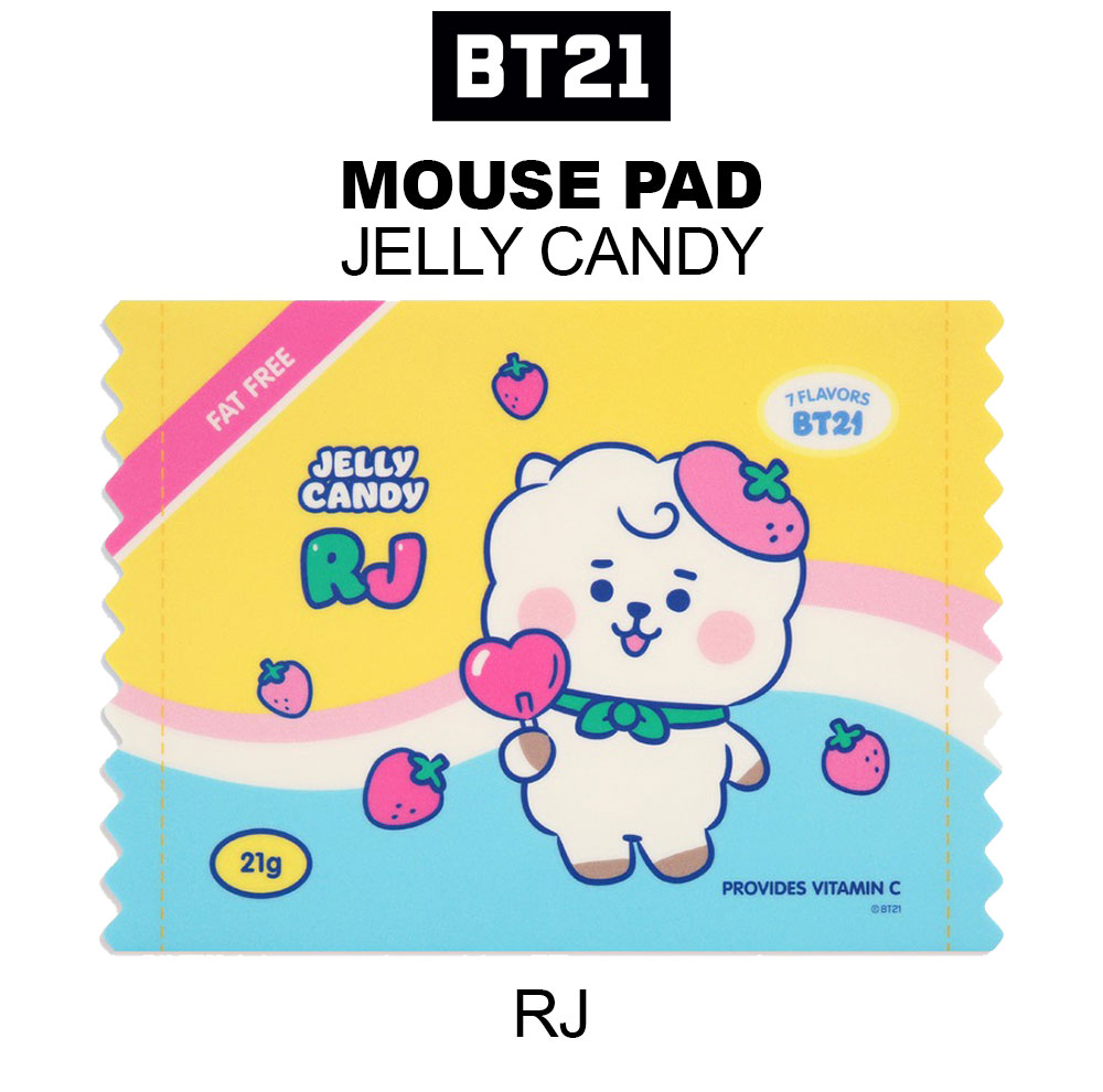 送料無料・速達】BTS (防弾少年団) 公式 グッズ [BT21] マウスパッド