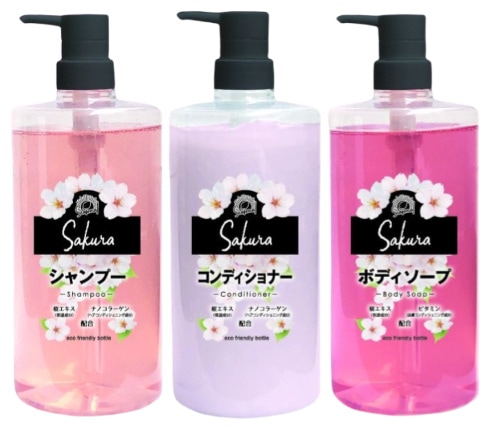 シーズナルサクラ-sakura-/ｼｬﾝﾌﾟｰ/ｺﾝﾃﾞｨｼｮﾅｰ/ﾎﾞﾃﾞｨｰｿｰﾌﾟ