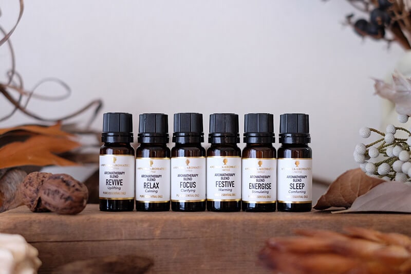 英国アロマセラピストのメンタルアロマセット（ブレンド
