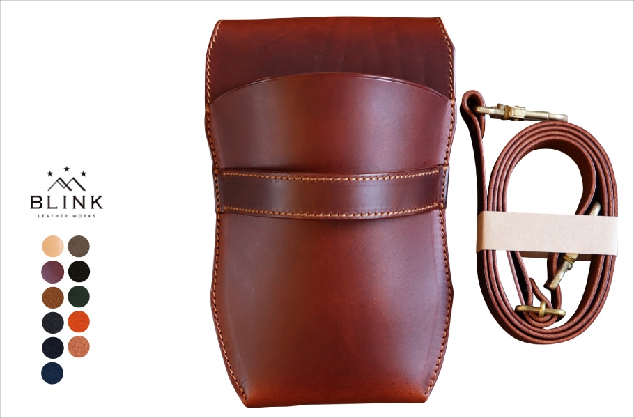 シザーケース本革4丁用 -smooth s- |シザーケース専門店｜美容師向け本