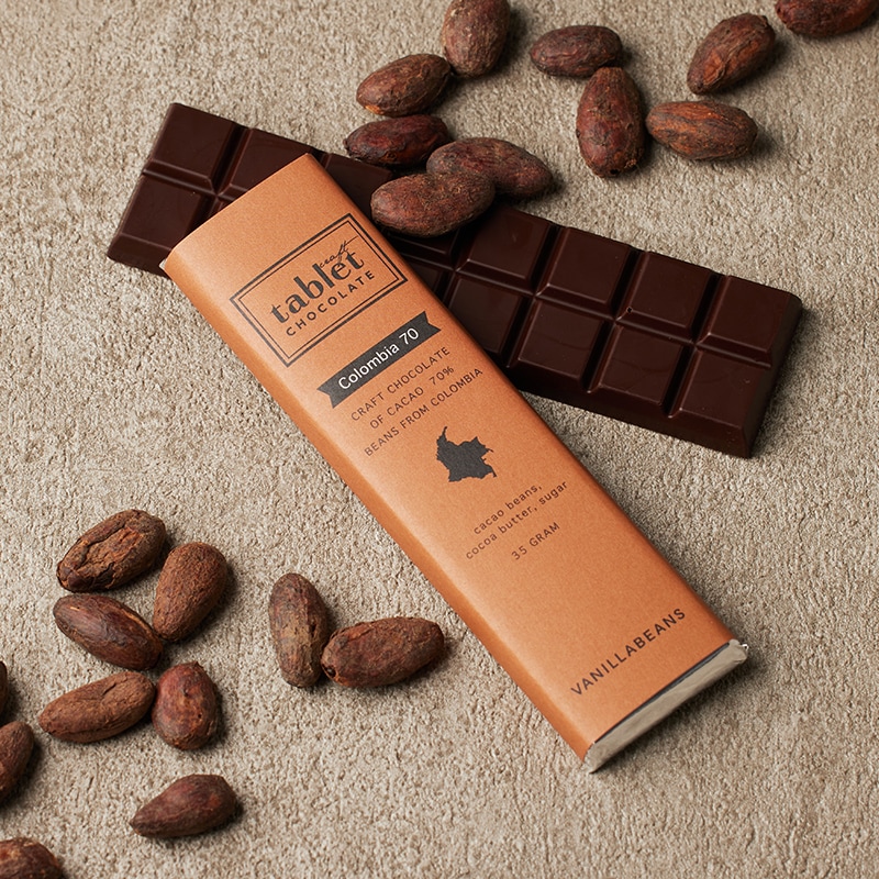 タブレットショコラ・コロンビア70 VANILLABEANS公式オンラインショップ