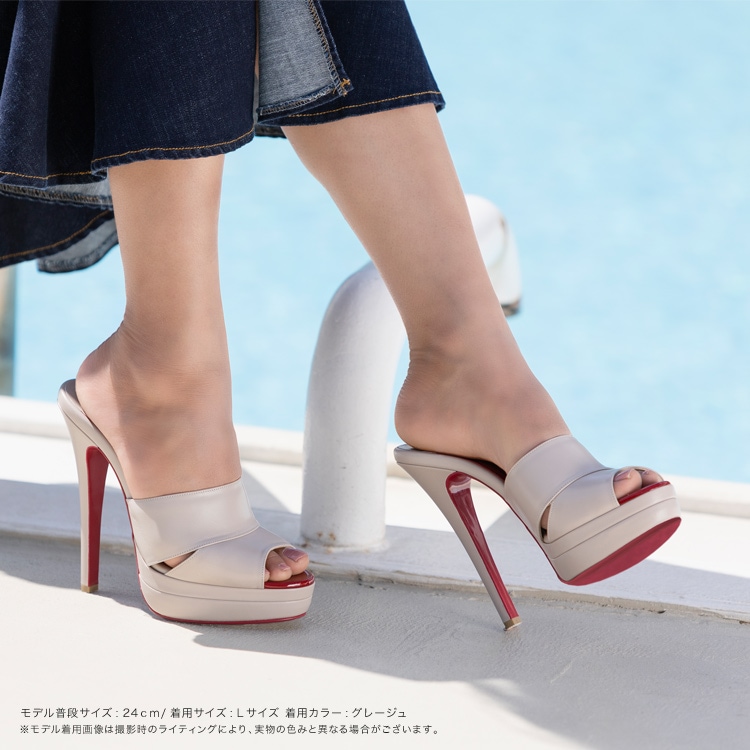 コメックス ミュール ハイヒール オープントゥ ピンヒール COMEX 日本