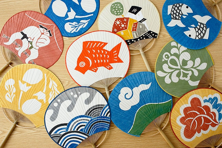 再入荷未定】型染うちわ （柚木沙弥郎） | すべての商品 | cotogoto